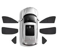 Parasole Auto Interno Per Per Tiguan SWB AD1 AX1 2017 2018 2019 2020-2024 Parasole A Copertura Totale Per Finestrini Visiera Parasole Pieghevole Nera Copri Sole Auto(All Side Windows)