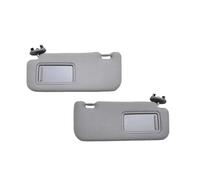 Parasole Auto Interno Per Toyota Per Auris Per Corolla 2008-2013 Aletta parasole per interni specchio lato sinistro destro conducente passeggero Blackout Fenster(Grey Pair)