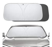 Parasole Auto Parabrezza 142x80cm,Parasole Auto Parabrezza Interno Universale Ripiegabile,Contro i Raggi UV Protezione dalla Polvere,Adatto Alla Maggior Parte di Auto, SUV e Furgoni