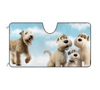 Parasole Auto Parabrezza Anti-UV Copri Parabrezza per Car Impermeabile Parasole per Auto Universale per Estate Camion SUV Famiglia dei Soft Coated Wheaten Terrier M