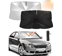 Parasole Auto Parabrezza Interno, Per Fiat Stilo Croma Bravo Palio Uno, Blocca il dei Raggi UV, Automotive Interior Sun Protection.,L:140x80cm