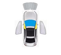 Parasole Auto Parabrezza Per Nissan Per Xterra W22 N50 2000~2015 20014 10X Parasole Parabrezza Auto Isolamento Termico Accessori Per Alette(Front 3 pieces)