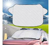 Parasole Auto Parabrezza Universale, Pieghevole Parasole Auto, Coprisole Protezione Solare UV, Para Sole Per Auto, Parasole Macchina per La Maggior Parte dei Veicoli(169x96CM)