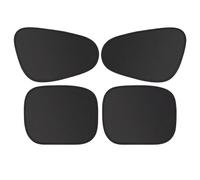 Parasole Auto Parabrezza Visiera Parasole Elettrostatica Estiva Finestrino Laterale Dell'auto Tende Ombreggianti A 4 Strati Antiriflesso Blocco UV Parti Interne Auto(Front-Rear 4pc)