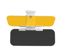 Parasole Auto Parasole 2 In 1 Visiera Parasole Per Auto HD Goggle Auto Giorno E Notte Anti UV Antiabbagliamento Blocco Solare Specchietto Retrovisore Trasparente Girevole Auto Parabrezza Interno Paras