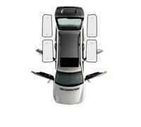 Parasole auto Parasole Per Auto Per Ford Per Transit Per Custom L2H2 L1H1 2012~2021 Camper Visor Schermo Solare Anti-UV Tende Da Sole Parti Interne Tendine Parasole(Lunotto)