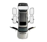 Parasole Auto Parasole per VW per Sharan 7N 2011-2022, parasole anti-UV per finestrini auto, accessori per parabrezza Tendine Parasole Auto(Rear Sunshades)