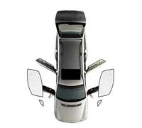 Parasole Auto Parasole per VW per Sharan 7N 2011-2022, parasole anti-UV per finestrini auto, accessori per parabrezza Tendine Parasole Auto(Front Side Windows)