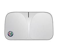 Parasole Auto per Alfa Romeo Giulia Stelvio Guilietta Mito Tonale, Ombrello Parasole Parabrezza Interni Macchina Protezione dal Calore Solare per Bloccare la Luce Raggi UV