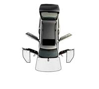 Parasole Auto Per Changan CS75 Plus II 2022 2023 Parasole Per Auto Protezione Solare Isolamento Termico Protezione Solare Anti-UV Accessori Per Auto(Front sunshades)