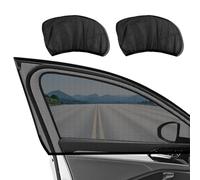 Parasole Auto per Finestrini Laterali per Toyota Prius c Hatchback 2012-2019, Protezione UV e Anti-Abbagliamento, Rete Traspirante Regolabile