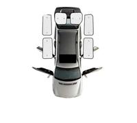Parasole Auto Per Ford Per Transit Per Custom Per Tourneo 2012~2022 LWB Copertura Completa Tende Da Sole Finestra Alette Parasole Surround Parasole Auto Parabrezza(Rear Sunshades)