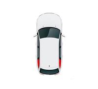 Parasole Auto Per Kia Per EV6 2022 2023 2024 Tenda A Rete Parabrezza Anteriore 2023 Magnetico Personalizzato Finestra Automobile Parasole(2PCS SIDE TRIANGLE)