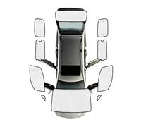 Parasole Auto Per Nissan Per NV200 Per Evalia Per Vanette 2010-2016 Parasole Per Auto A Copertura Totale Protezione Solare Parabrezza Copertura Anti-UV Accessori Tendina Parasole(All Sunshades)