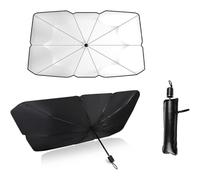 Parasole Auto per Parabrezza, per Leon 1P 5F MK2 MK3 ST Cupra TGI Schermo Anti-UV Ombrello Parasole Pieghevole per Parabrezza Interni Macchina,M(125 * 65cm)