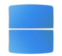 Parasole Auto Per Tesla, Per Modello Y 2021-2024, Parasole In Tessuto Antighiaccio, Parasole Anteriore E Posteriore, Parasole In Vetro Parabrezza(2021-2023 Blue)