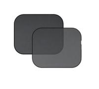 Parasole Auto Visiera parasole antiriflesso, estensore anti-abbagliamento, protezione UV, occhiali guida per visione notturna HD parasole finestrini laterali(Square 2pcs)