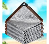 Parasole automatico con protezione UV al 99%, scudo termico per auto, riduce il calore e la luce solare, versatile per terrazza, serra, giardino, posto auto coperto (4,1 x 6 m)