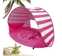 Parasole Automatico Per Bambini - Tenda Da Spiaggia Pop-up PerBambini, Protezione Solare Pieghevole Con Protezione UV | Con Mini Piscina, Cupola Per Attività Per Bambini Leggera E Adatta Ai Viaggi, P