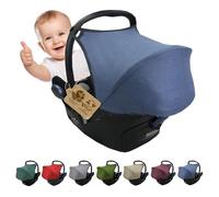 Parasole parasole, parasole per ovetto, compatibile con Maxi Cosi Cabrio Fix Gruppo 0 + GP (blu mélange)