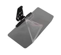 Parasole con clip per auto, prolunga parasole per auto, protezione solare antiriflesso, visiera parasole estraibile anti-UV, protezione solare per il parabrezza di