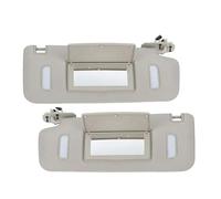 parasole con copri-specchio Per Cadillac Per Escalade 2007-2014 22850306 Parabrezza anteriore Alette parasole Ombra Scudo Parasole Copertura(Gray A Pair)