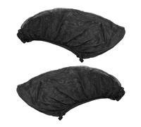 Parasole Copertura Auto Lato Finestra Fronte Traspirante Rete 125x50cm 1 paio