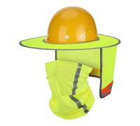 Parasole da Casco Con Scaldacollo con Striscia Riflettente e Visiera Rete