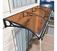 Parasole da esterno per porte e finestre, protezione UV, copertura in policarbonato per ingresso pioggia e neve, ideale per la decorazione esterna della casa