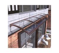 Parasole da esterno per terrazza e porta, resistente alle intemperie, per finestre, balconi e garage, 90 x 160 cm, protezione UV, facile installazione, design durevole