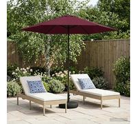 Parasole da Giardino con Base 230 x 230 cm Poliestere
