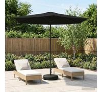 Parasole da Giardino con Base 270 x 270 cm Poliestere