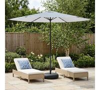 Parasole da Giardino con Base 300 x 300 cm Poliestere