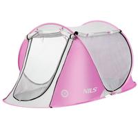 Parasole da spiaggia con protezuine UV 30 spf rosa