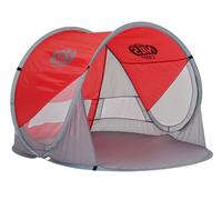 Parasole da spiaggia rosso Nils Camp