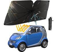 Parasole e auto Ombrello, 130X75 cm, portatile e pieghevole per parabrezza auto (M)