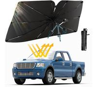 Parasole e auto Ombrello, 145X84 cm, portatile e pieghevole per parabrezza auto (XL), per parabrezza