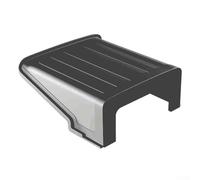 Parasole e pioggia per protezione della telecamera CCTV, compatibile con For Hikvision, For Nest, Ring, Dome, costruito in materiale per uso esterno (nero)
