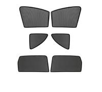 Parasole Finestrini Auto Per CRV 2012 2013 2014 2015 2016 Magnetico Auto Parasole Scudo Parabrezza Anteriore Tenda Lato Posteriore Finestre Tenda Da Sole(6PCS SIDE TRIANGLE)