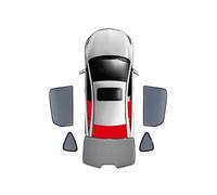 Parasole Finestrini Auto Per Per A3 8V Per Sportback 2012-2020 Auto Parabrezza Anteriore Maglia Tenda Posteriore Finestrini Laterali Tenda Da Sole Scudo(5PCS Rear Train Back)