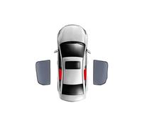 Parasole Finestrini Auto Per RAPID Per Spaceback Per NH1 2012-2021 Auto Parasole Visiera Parabrezza Anteriore Tenda Posteriore Finestrini Laterali Scudo Solare(2PCS Rear)