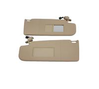 Parasole finestrini laterali Aletta parasole per auto per VW per Golf 4 per Jetta MK4 per Passat 1998 1999-2010 Pannello anteriore(Beige 1 Pair)