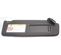 Parasole finestrino laterale dell'auto Visiera parasole nera per A4 L B9 A5 2017-2022, gruppo specchio per il trucco con protezione luminosa(Right)