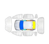 Parasole finestrino Per Ferrari 458 Per Italia 2 Dr Per Convertible 2010-2015 Visiere Parasole Parasole Coperture Scudo Termico Parabrezza(8-10pcs whole car)