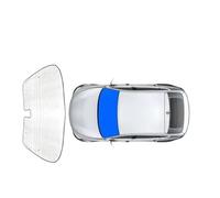 Parasole finestrino Per Mitsubishi Per I-Miev 4 Dr Per Hatch 2012-2017 Parasole Per Finestra Scudo Termico Parabrezza(1pcs Front)