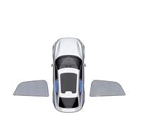 Parasole for auto compatibili con Nammi 01 Dongfeng Box 2024 2025 2026 2027, visiere laterali anti-UV, accessori for auto(WHITE)
