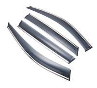 Parasole for finestrino auto compatibile con Mitsubishi ASX 2010-2018 2011-2015, visiera esterna in plastica, deflettore for finestrini, protezione solare e pioggia, 4 pezzi