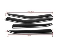 Parasole for finestrino auto compatibile con Mitsubishi Lancer EX 2010-2018, protezione antipioggia e parasole.