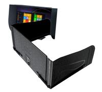 Parasole for monitor di computer, regolabile, pieghevole, antiriflesso, senza smontaggio, for computer portatili da ufficio, adatto for computer portatili da 17 a 27 pollici, protezione della privacy