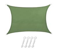 Parasole impermeabile, tenda parasole, per tenda rettangolare | ombra quadrata resistente all'acqua, per tenda resistente ai raggi UV per cortile, terrazza, giardino, stagno, pergolato